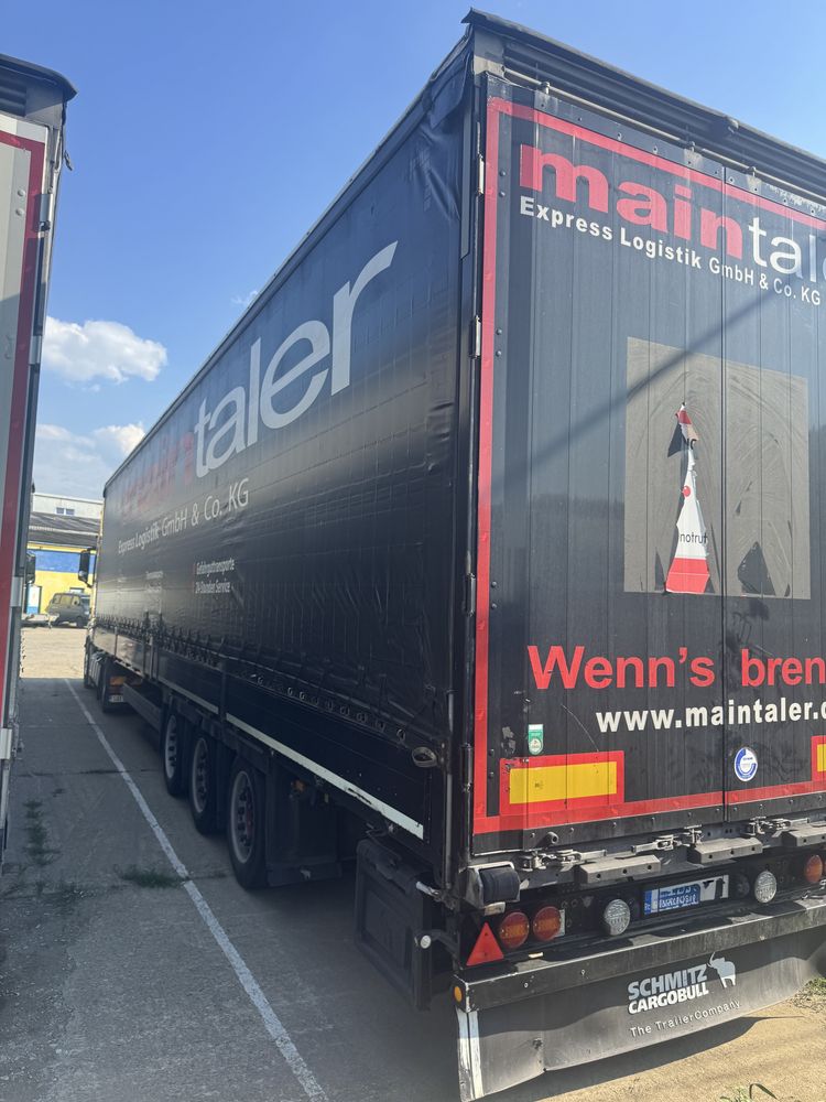 Ansamblu Mercedes Actros + Remorca Schimtz