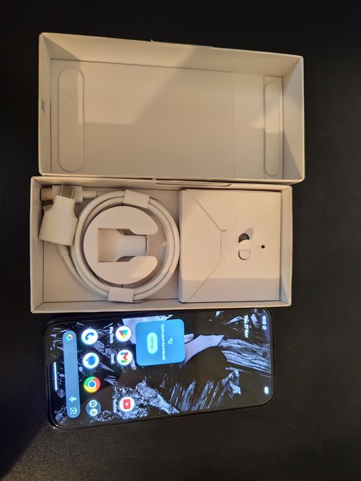 Google Pixel 8a 128 GB Obsidian Black Full Box