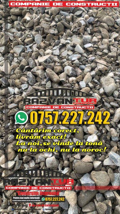 Sort Concasat 0-63 de rau-Piatra sparta 0-63 - o757,227,242.
