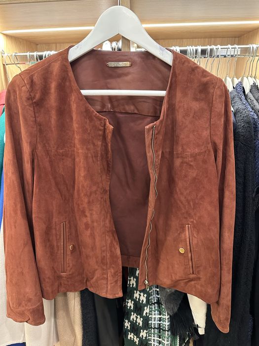 Кожено яке Massimo Dutti