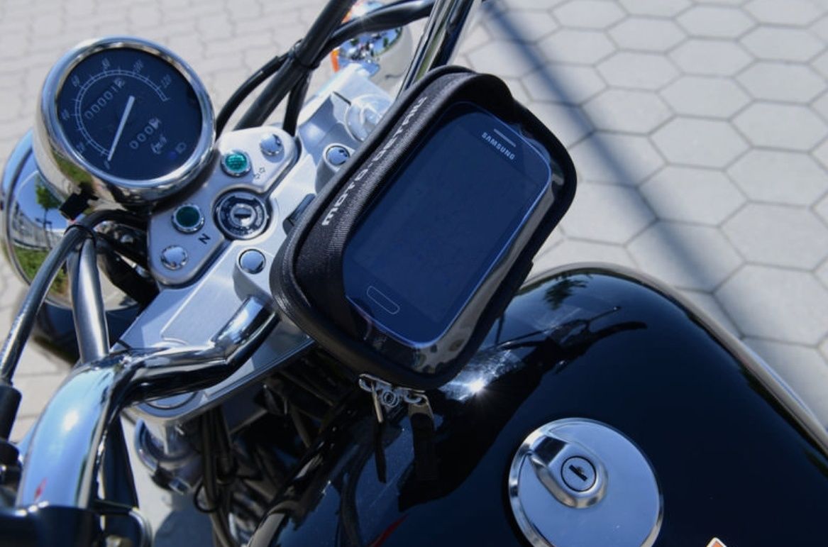 Geanta Moto-Detail moto suport telefon gps