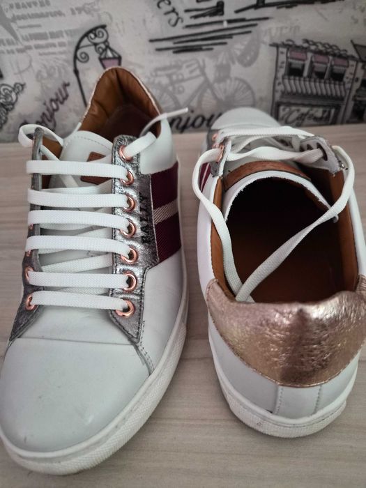 Маратонки Bally кожени