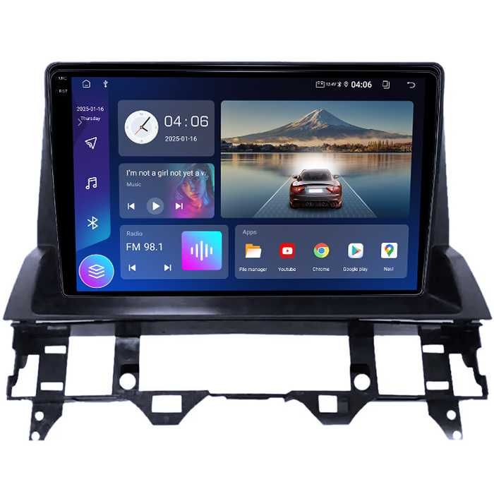 Navigatie Mazda 6 2002-2008, Android 14, 10 INCH,4GB RAM/64GB ROM
