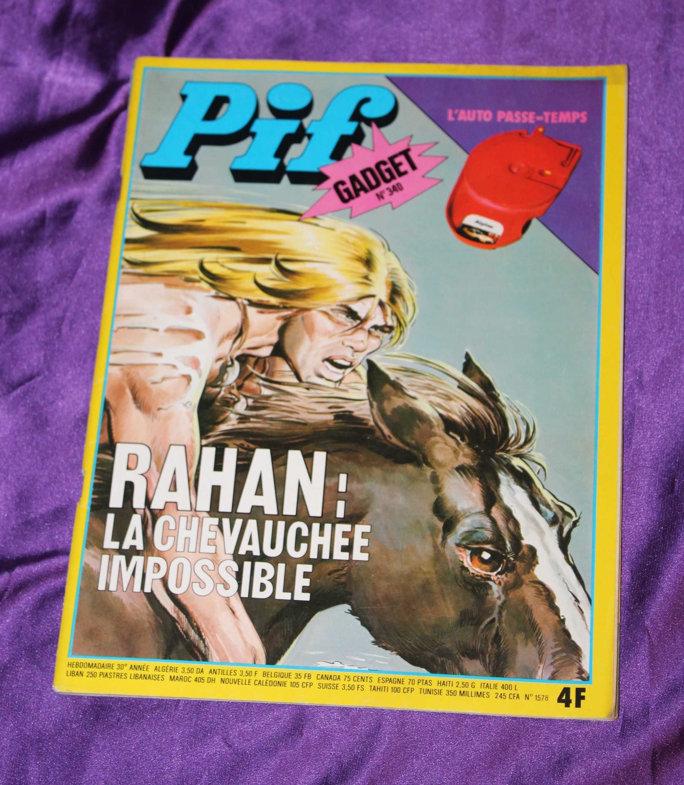 Reviste PIF Gadget serie noua nr 1 2023 benzi desenate 443 340 rahan