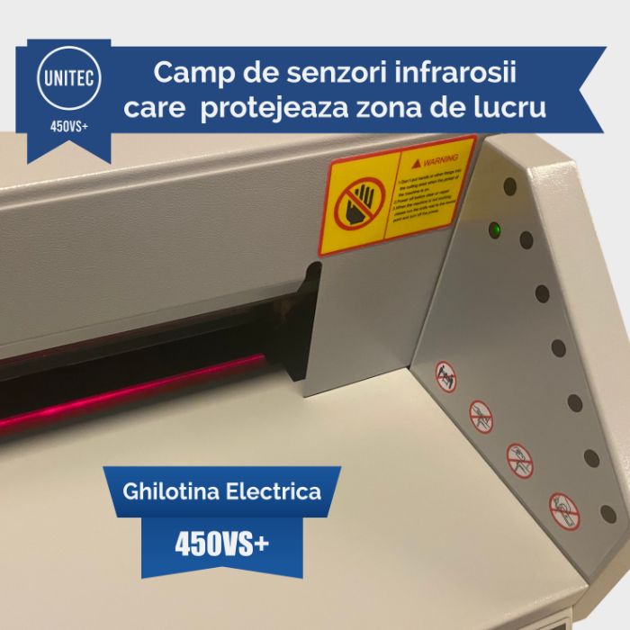 Ghilotina electrica UNITEC 450VS+