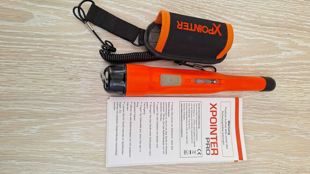 Професионален металдетектор пинпойнтер за суша и до 60м под вода