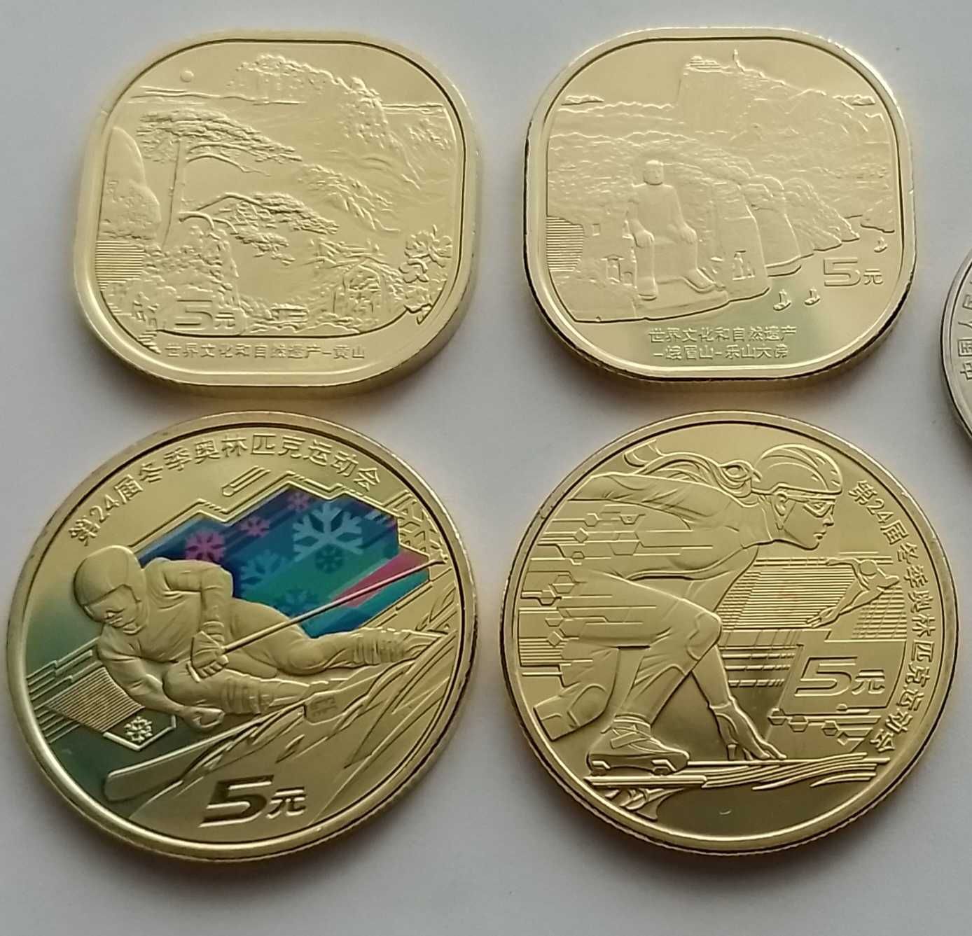 Юбилейные монеты Евросоюза, США, Мексики.