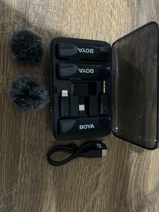 Петличка микрофон BOYA Boyalink