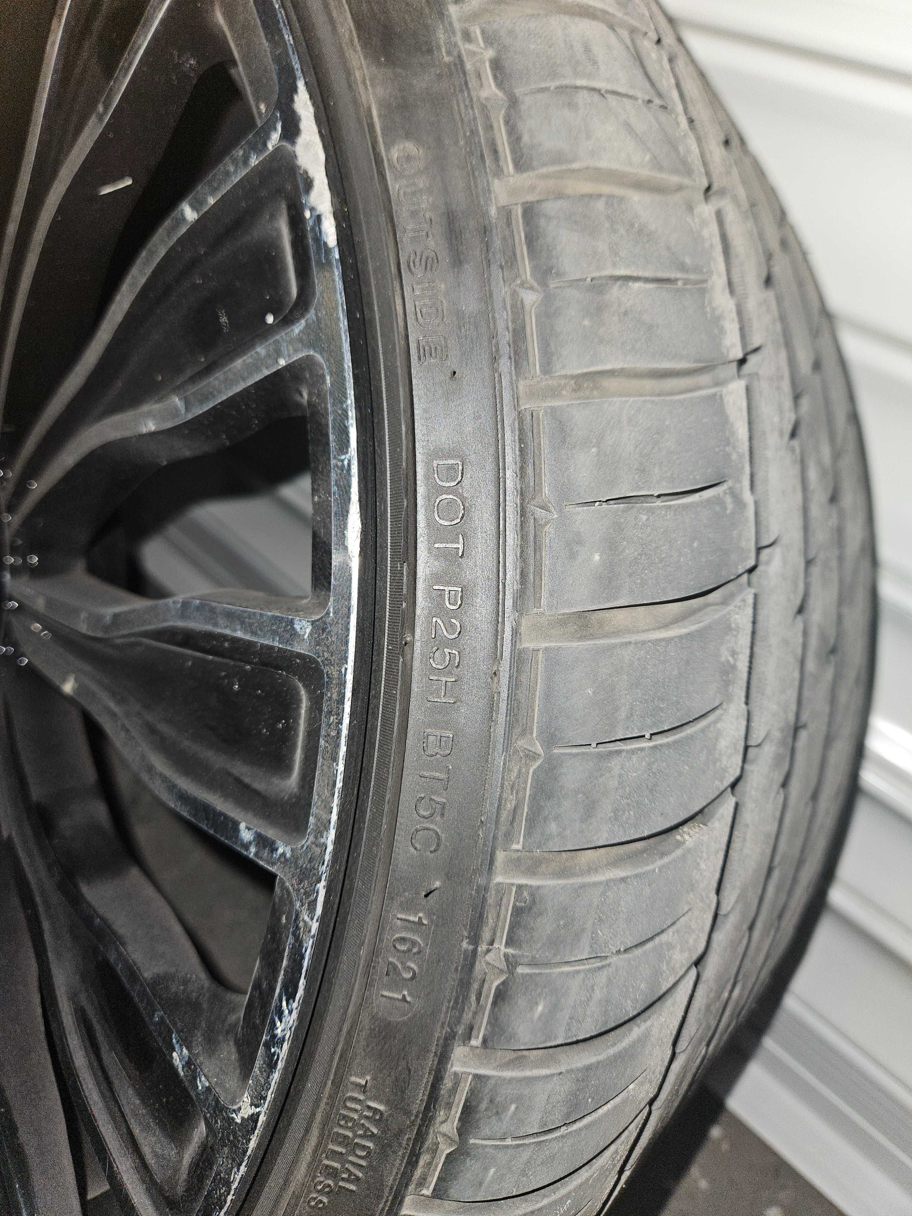 гуми с джанти 22 цола от мерцедес S550