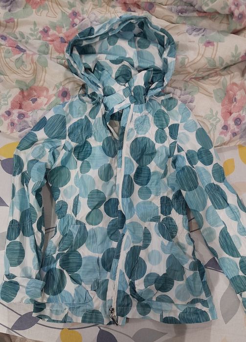 Пальто , джинсовая, безрукавка