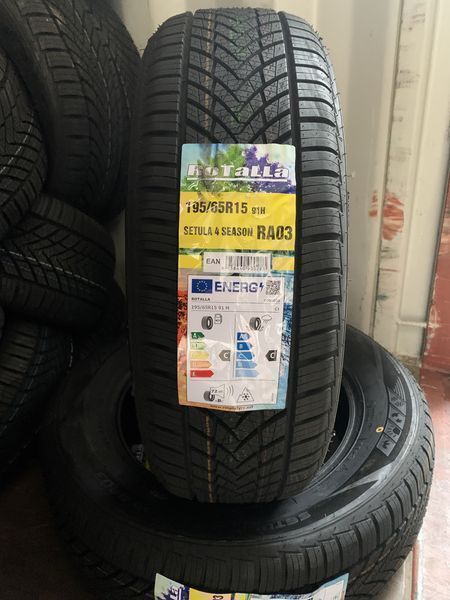 Нови всесезонни гуми ROTALLA SETULA 4 SEASON 195/65R15 91H НОВ DOT