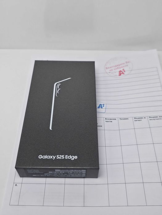 НОВ•Samsung S25 Edge 256GB Silver
