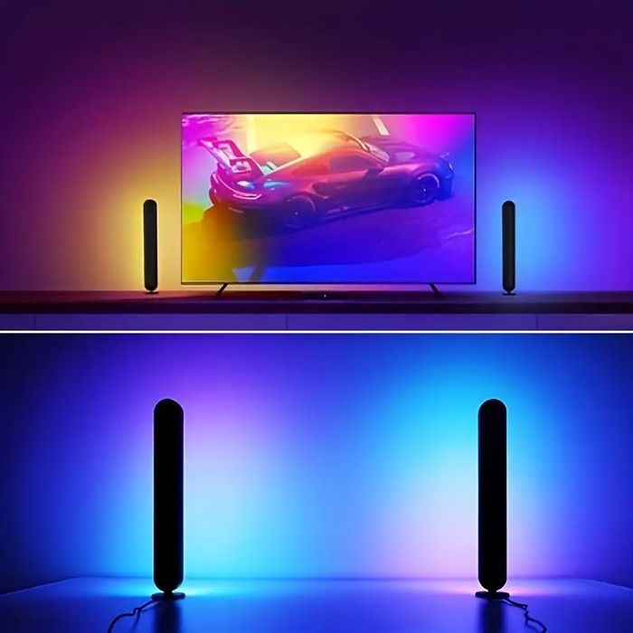 Lampă gaming RGB USB si telecomandă