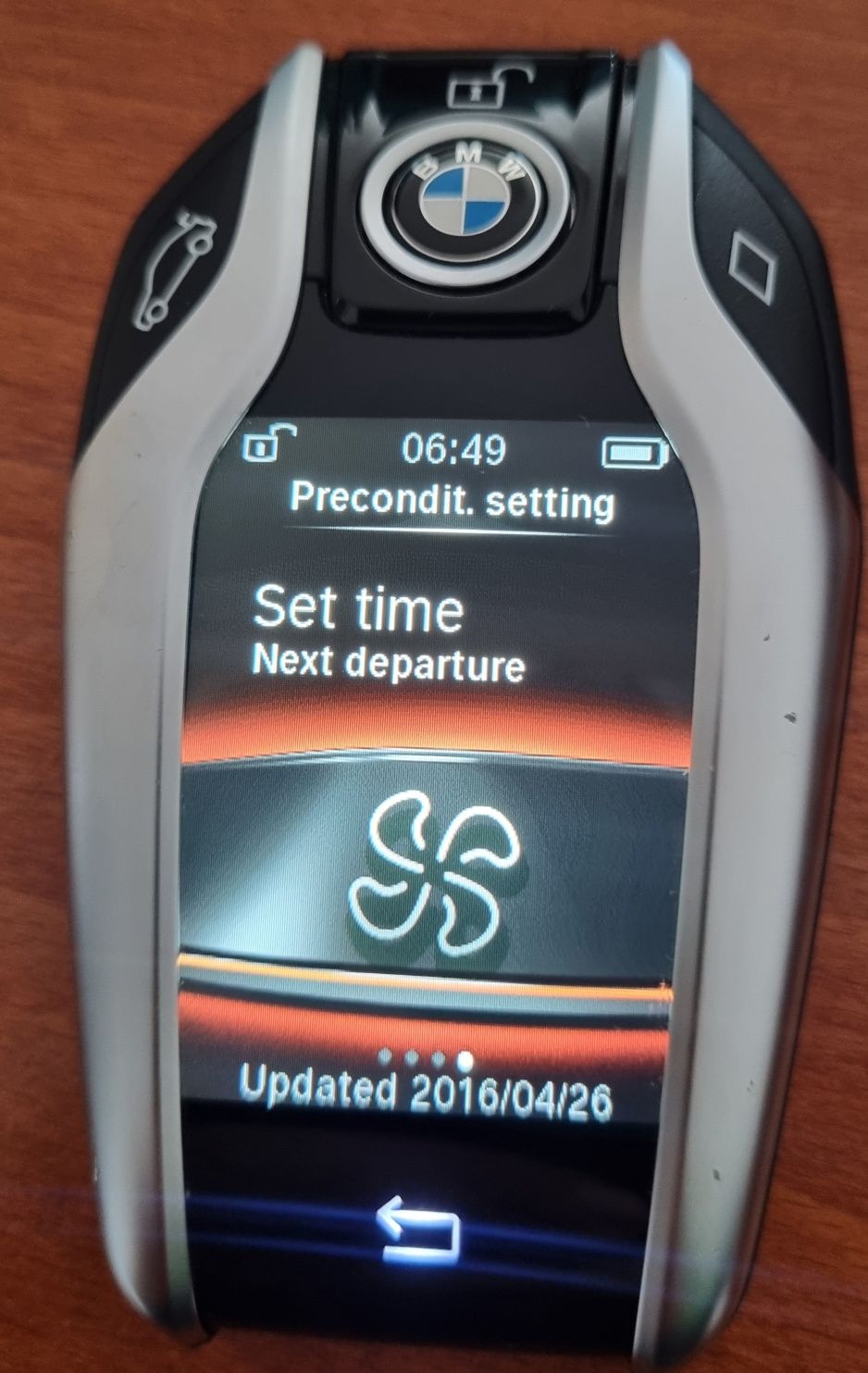 Оригинален Смарт ключ с дисплей БМВ Smart Key BMW Display 7ser 5ser 3s