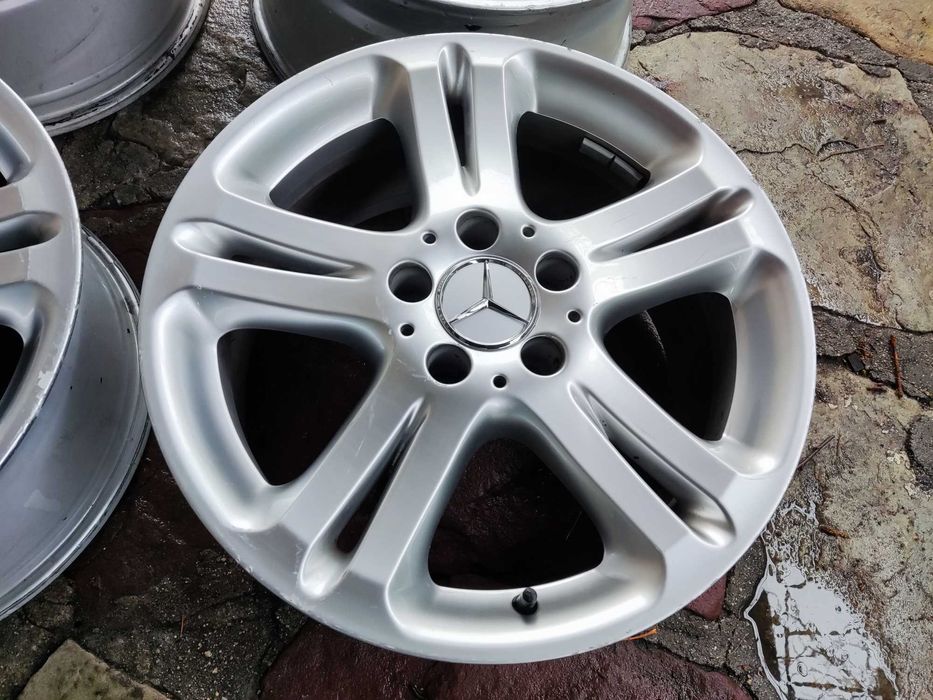 Мерцедес 5x112 оригинални лети джанти 17 цола 5х112 Mercedes S W221