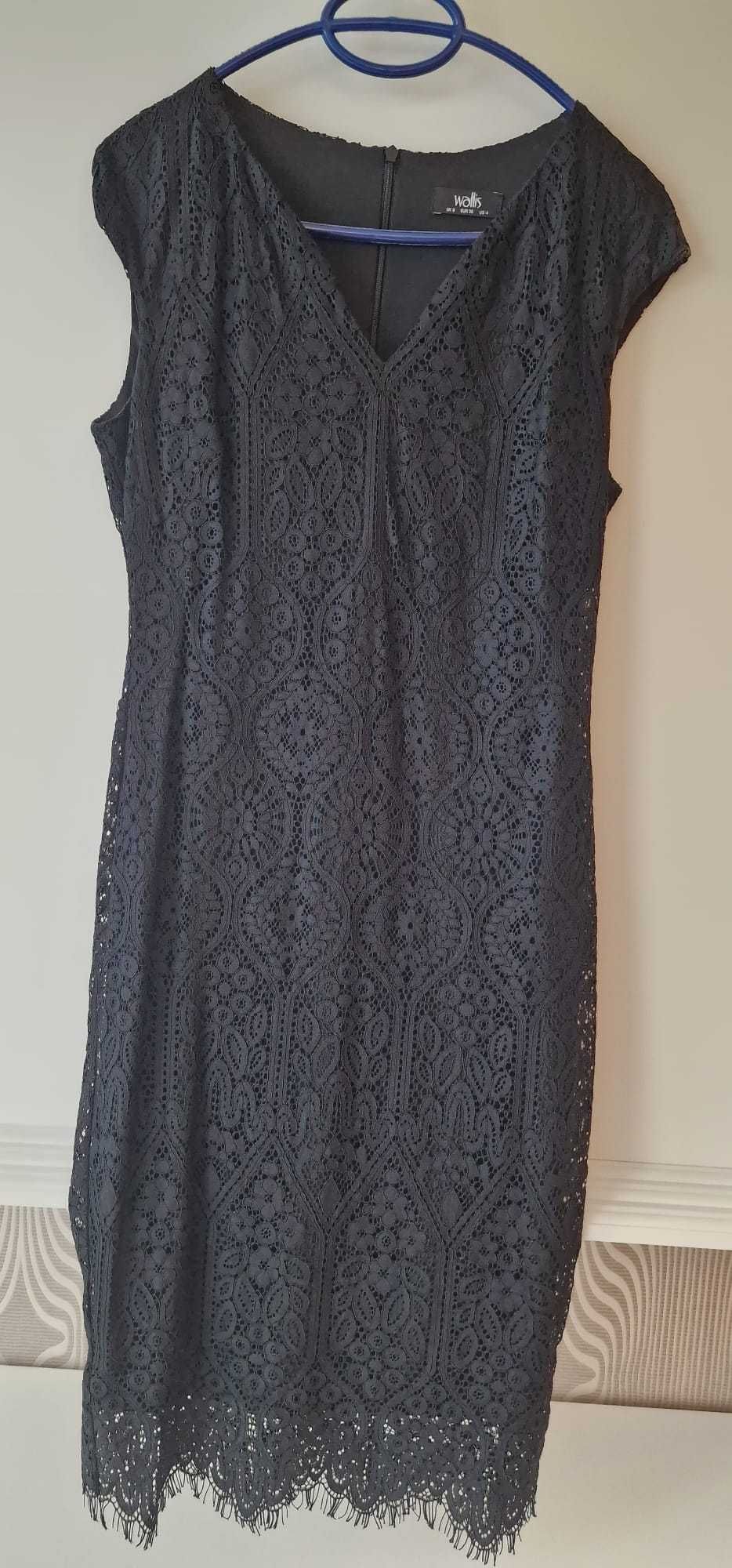 Rochie din dantelă neagra, Wallis, marimea 36