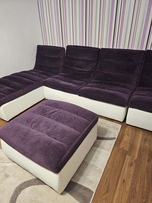 Colțar modular microfibra