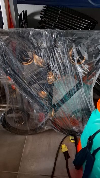 Picioare bănci fier forjat vopsit electrostatic, mese pergole