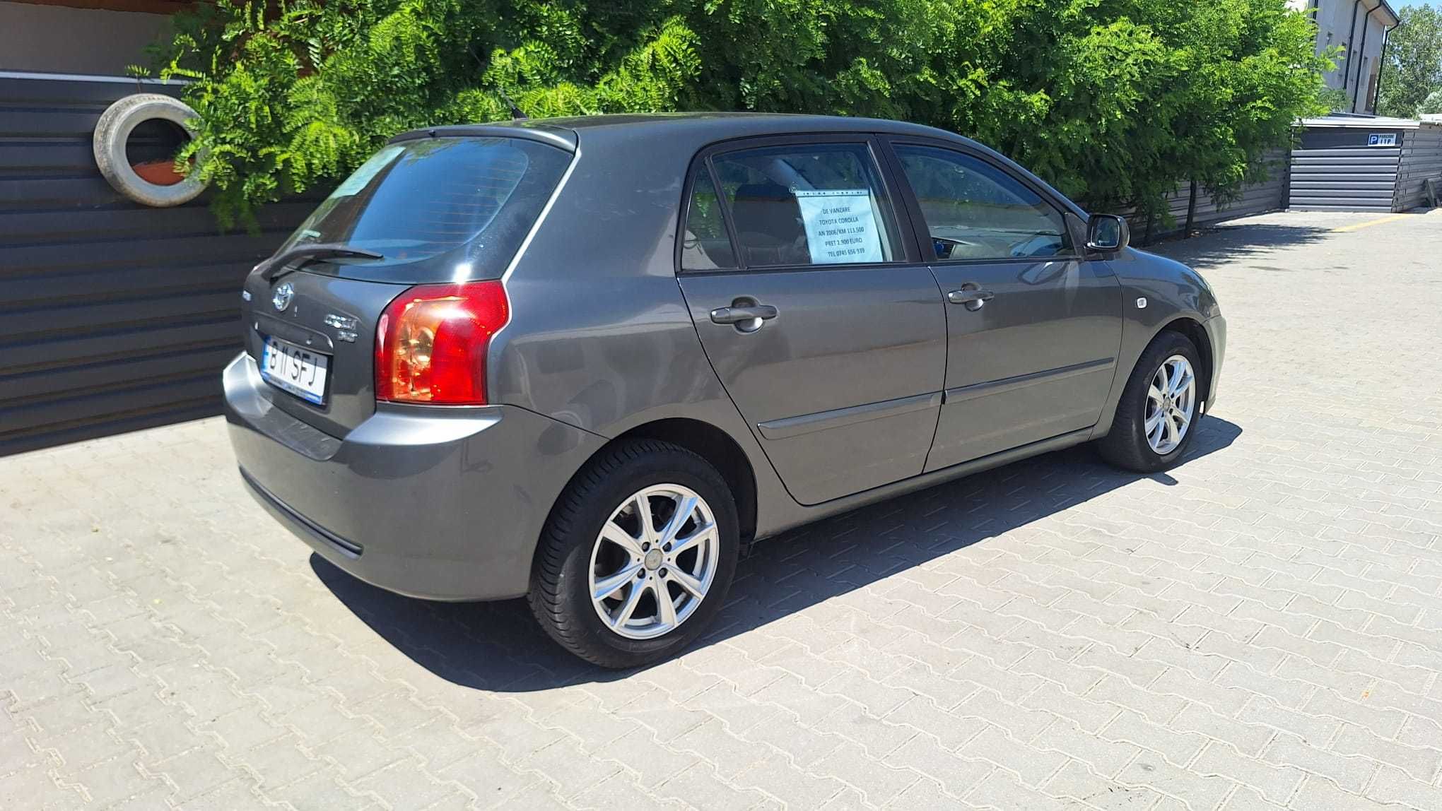 Toyota Corolla an 2006 motor 2000 diesel 85kw