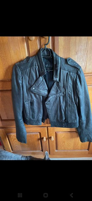 Geaca piele naturala dama mng