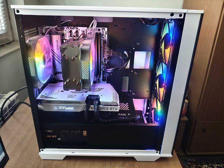 Геймърски компютър, Ryzen 7500F, Rtx 3070, 32gb DDR5, 1tb Nvme