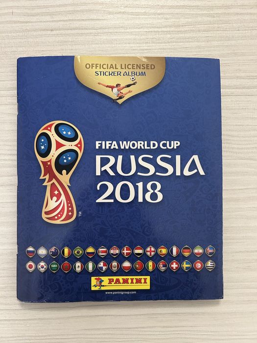 Panini World Cup 2018 – напълно попълнен официален албум
