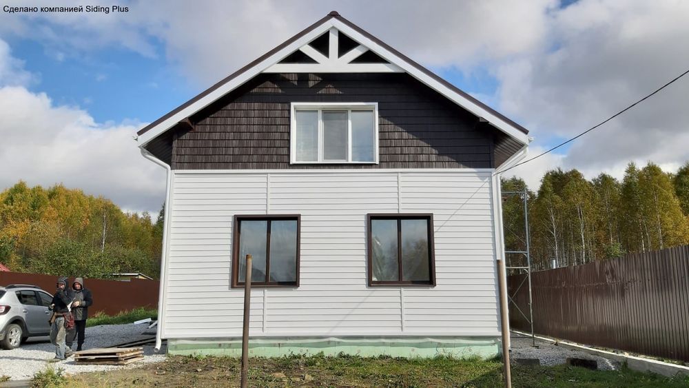 Сайдинг Карабелний Брус Плонбир 300 см х 23 см