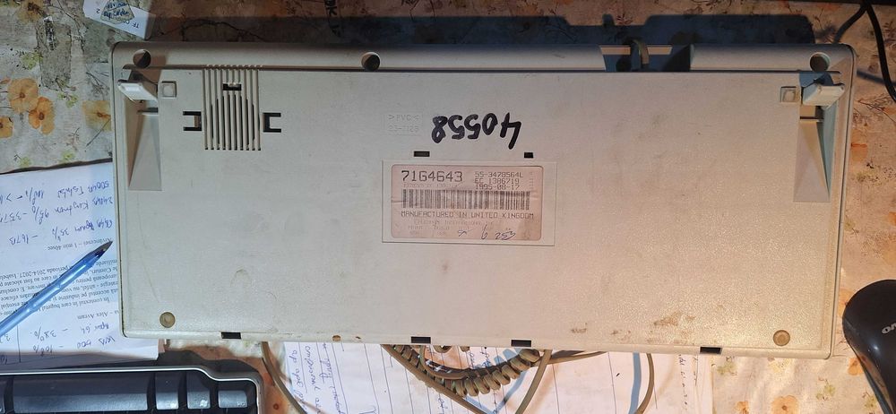 Tastatura retro IBM PS2 model M din 1995, 71G4643, colectionari