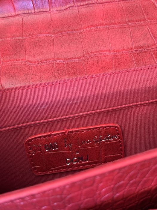 Червена чанта с дълга дръжка Jennyfer x Léna Situations