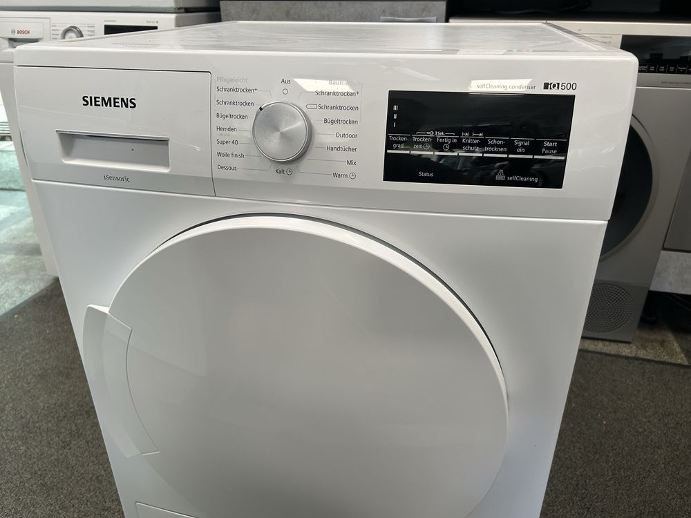 А++ Сушилня с термопомпа  Siemens iQ500 – 8 кг, selfclean,autodry