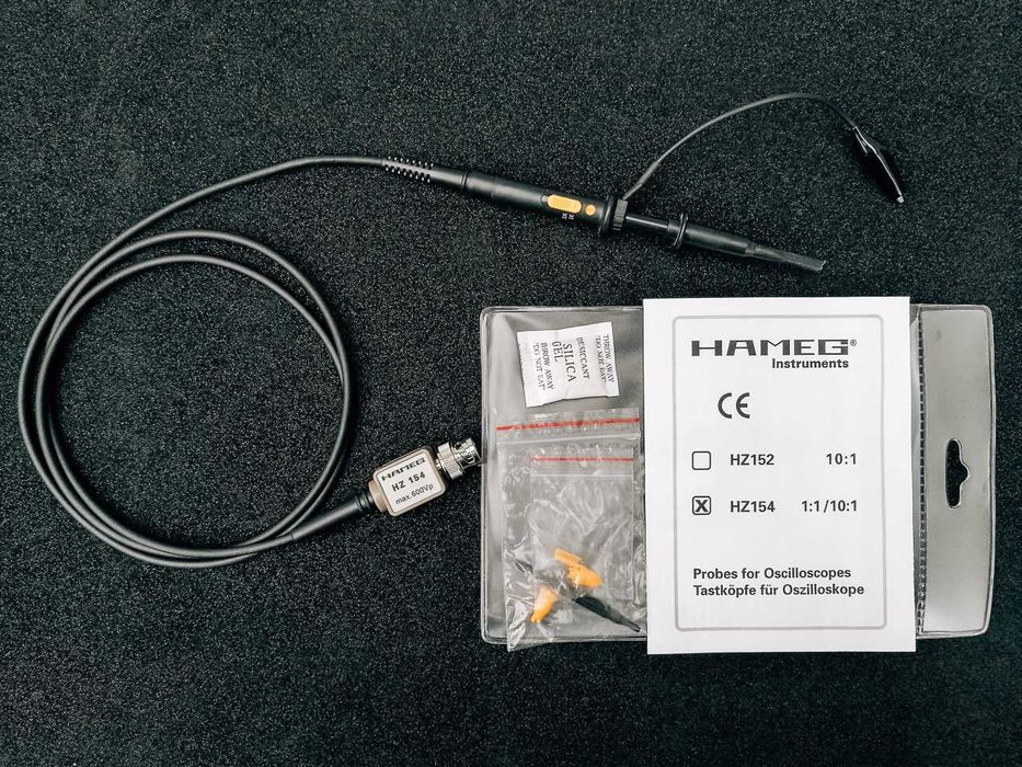 Sonde osciloscop probe Hameg HZ154 si HZ52