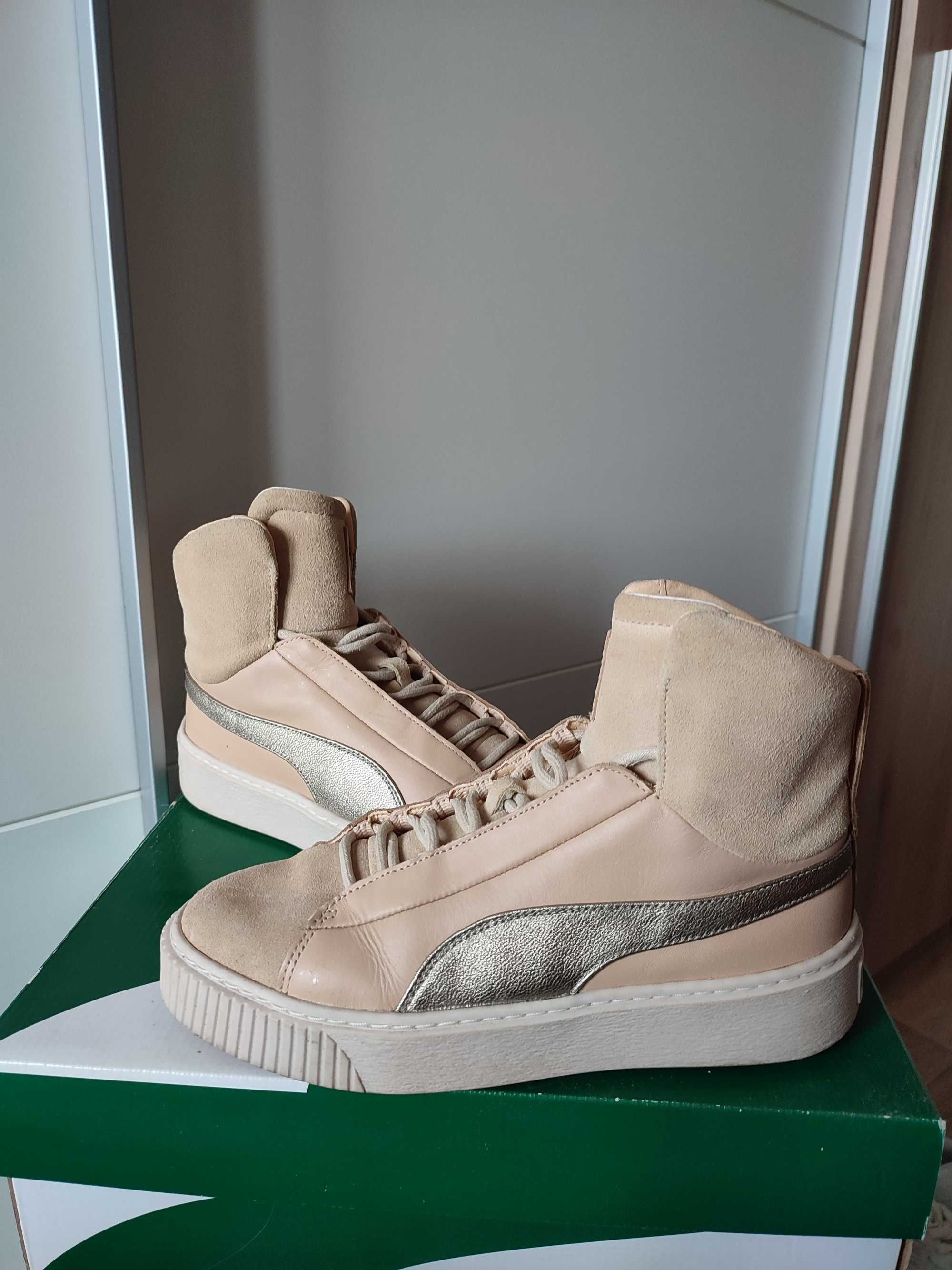 Puma Basket Platform mid up