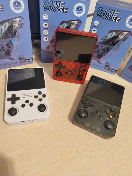 С ГАРАНЦИЯ! R36s 1GB RAM Ретро конзола Nintendo Sega PlayStation ArkOS