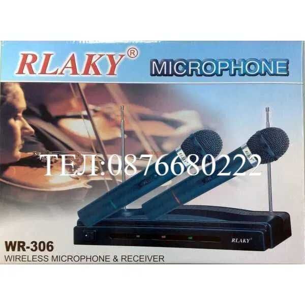 Чисто нов Комплект безжични микрофони RLAKY WR-306