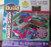 Нов детски комплект Кинетичен пясък Kinetic Sand с 20 аксесоара.