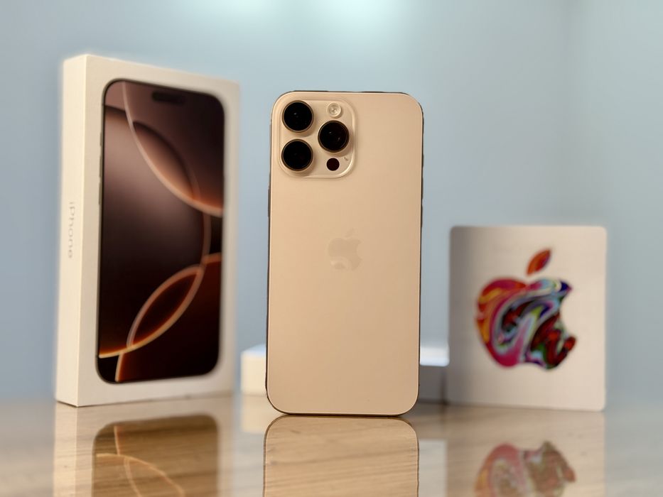 iPhone 16 Pro Max 512GB Desert Titanium Neverlocked 100% ca Nou