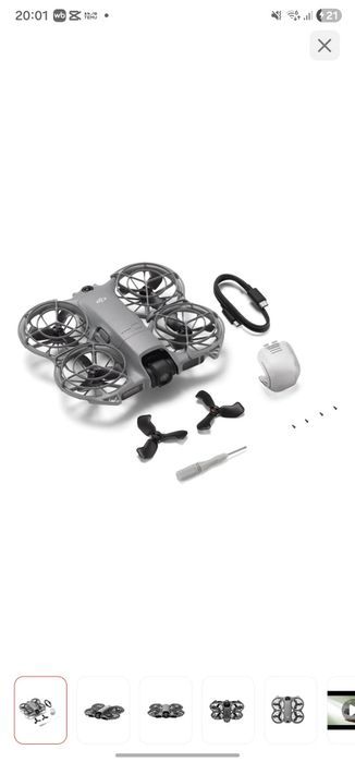 Дрон DJI Neo 2 (No RC) серый