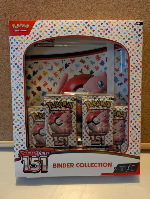 Pokémon TCG: Scarlet & Violet – 151 Binder Collection, nou și sigilat