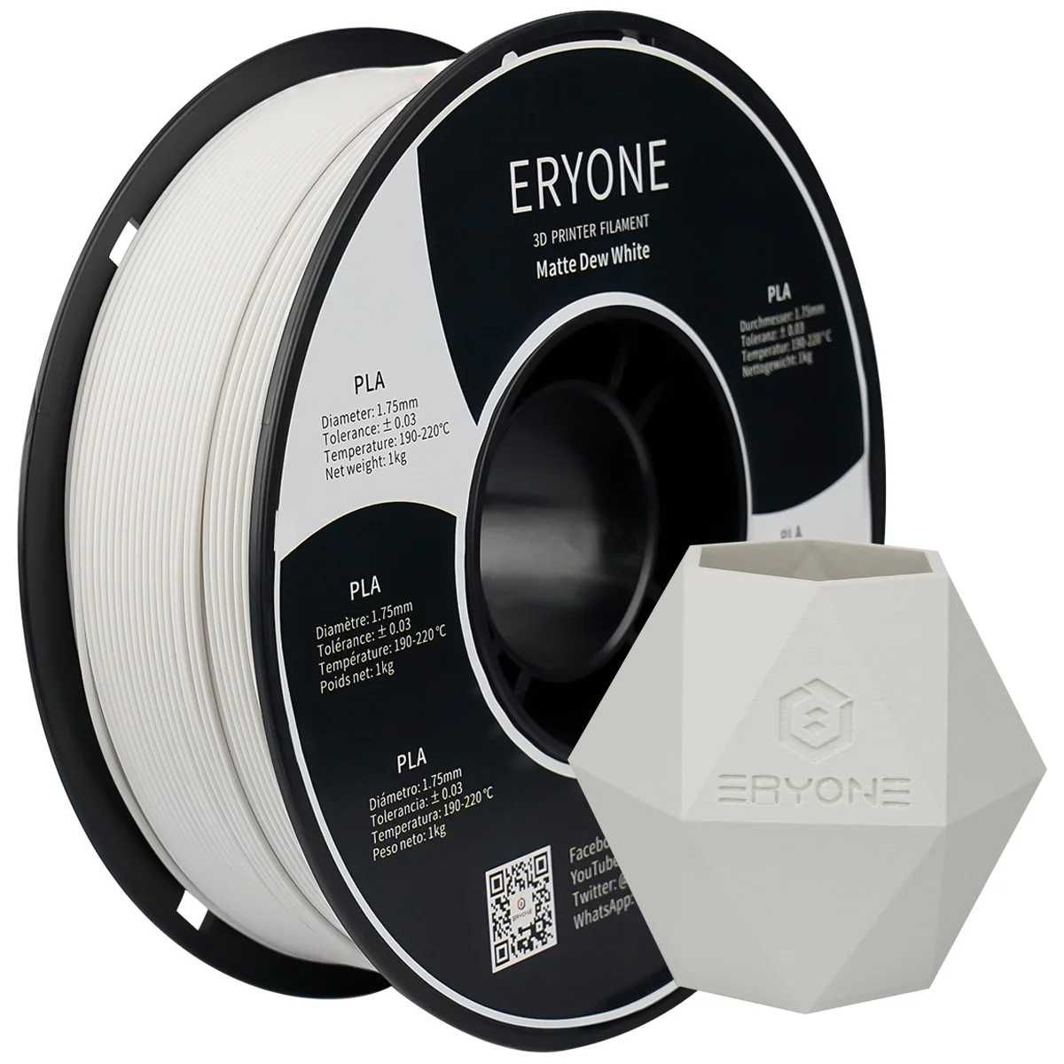 PLA Matte Filament, ПЛА Матов Филамент (Нишка) за 3Д Принтер