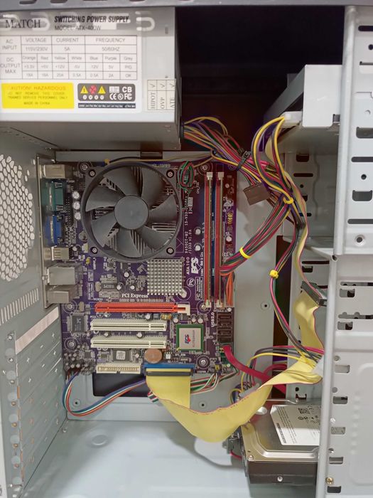Продам старый комп Pentium E2160, 2GB DDR2, HDD 320GB.