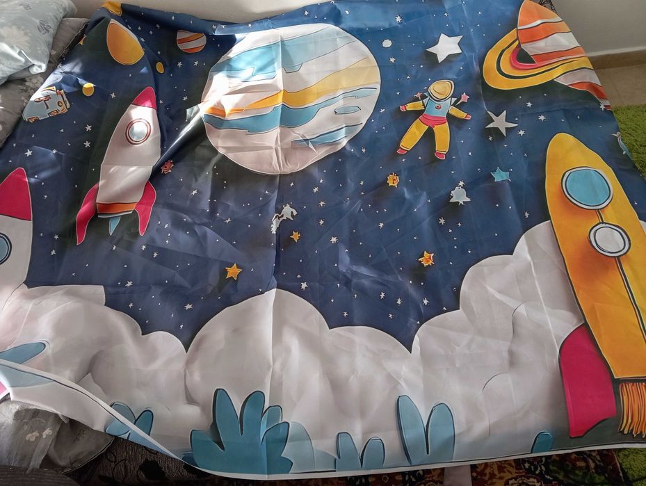 Парти окраса спайди и космос