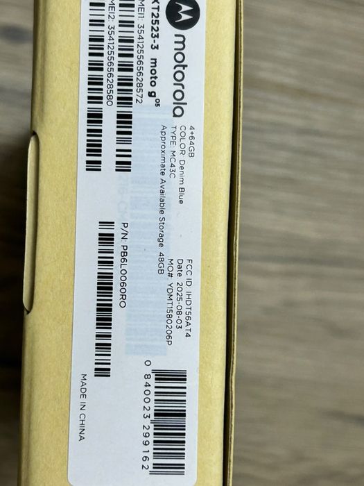 Motorola g05 ЧИСТО НОВ