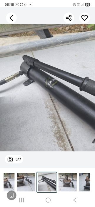 Гидравлический ,настольный, ручной ,мощный пресс