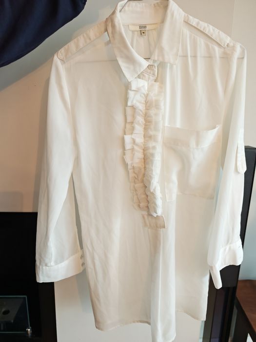 Дамска риза  с жабо