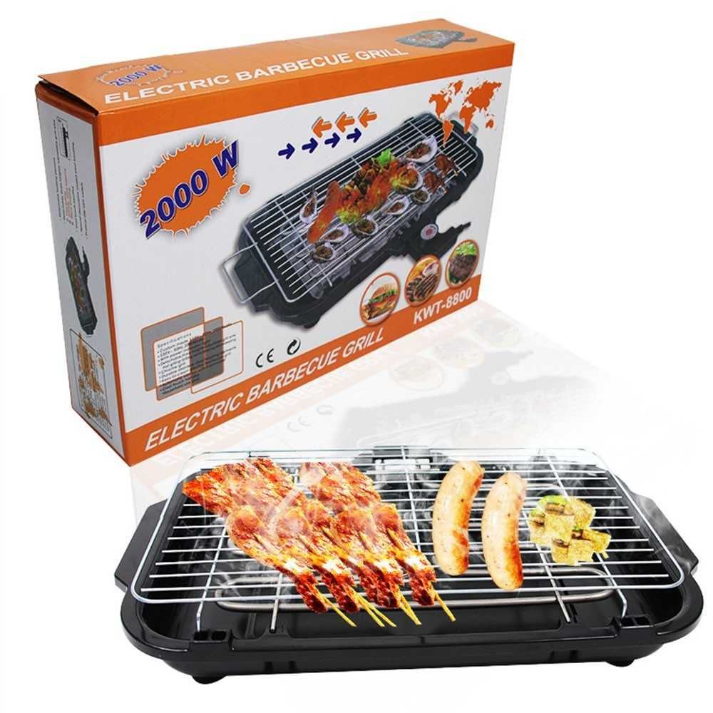 Електрическа BBQ Скара HT-0001, с мощност 2000 W