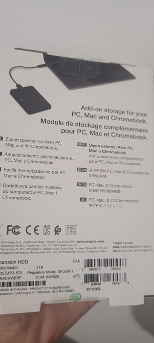 Hard 2 tb Seagate nou