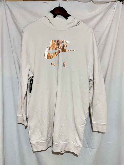 Нов Дамски Oversized Metallic Pullover Hoodie Nike AO2289-030