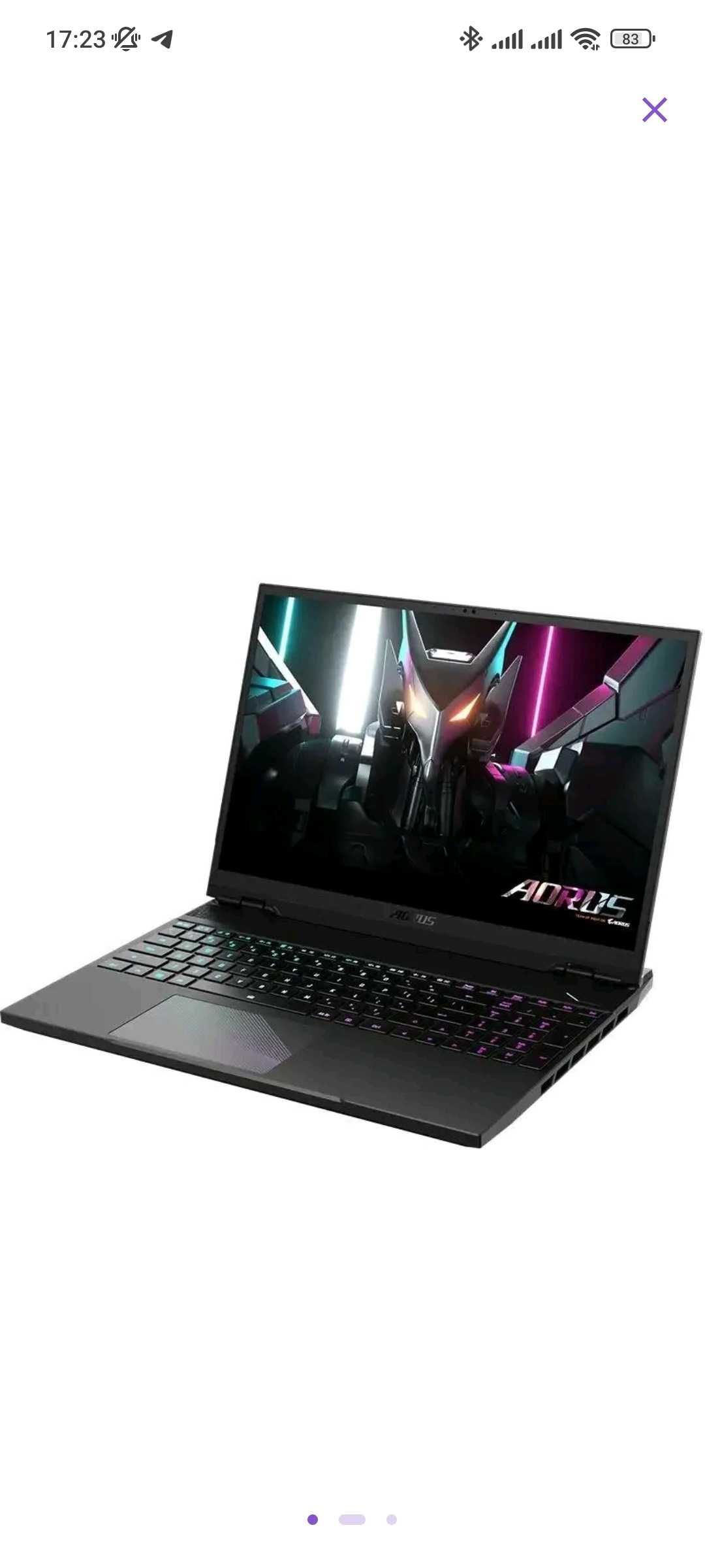 Игровой ноутбук Gigabyte Aorus 7 (BKF-73kz654sd)