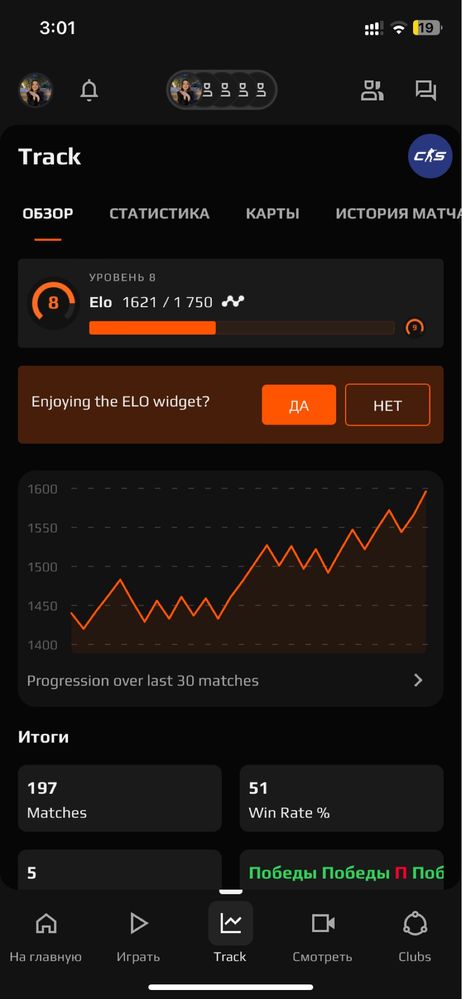 Продам Faceit аккаунт