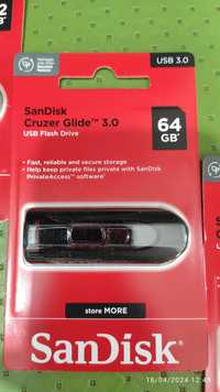 64gb SanDisk cruzer glide USB fleshkalar bor optom narxlarda beramiz